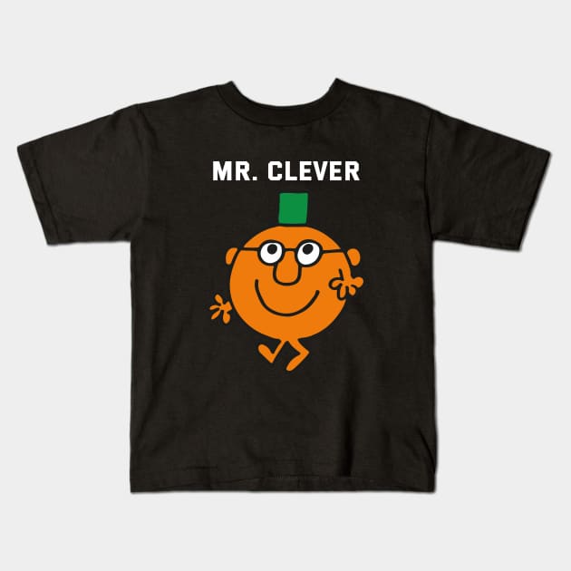 MR. CLEVER Kids T-Shirt by reedae